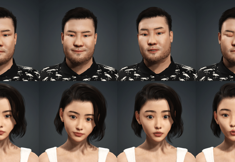 얼굴(표정)제작